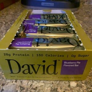 David Blueberry Pie Protein Bars